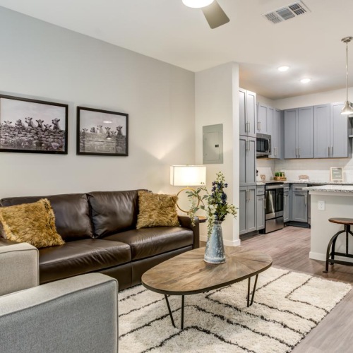 Beautiful living areas to match your lifestyle a living room with a couch and a table